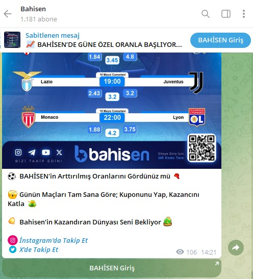 Bahisen Telegram